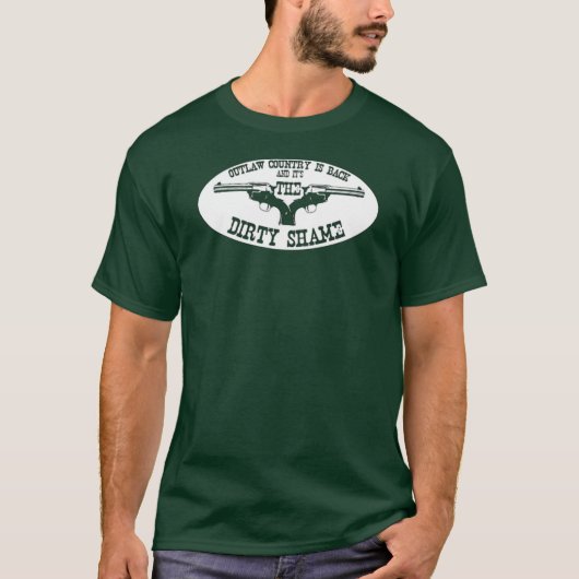 T-Shirt - Klassieke "Dirty Shame"-logo (Voorkant)