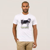 T-shirt Klee d'Alaska noir et blanc Kai (Devant entier)