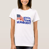T-shirt Klein démocrate du Texas (Devant)