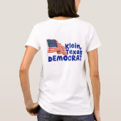 T-shirt Klein démocrate du Texas (Dos)