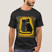 T-shirt Klimt Cats (Devant)