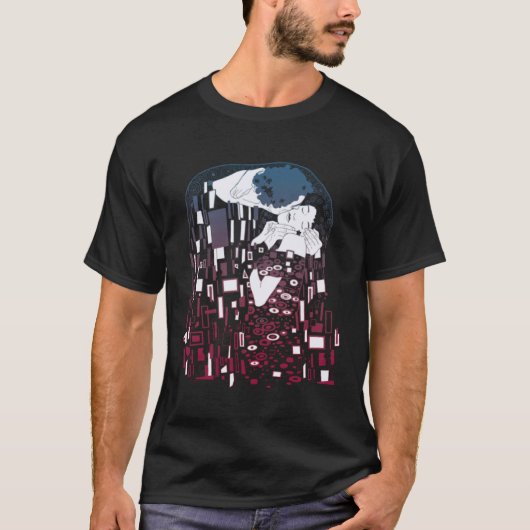 T-shirt Klimt Kiss (Devant)