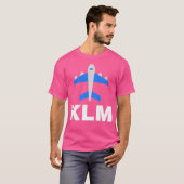 T-shirt Klm Royal Dutch (Devant entier)