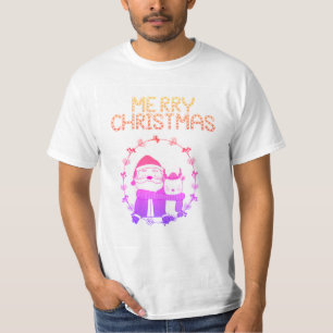 T-shirt knapperig