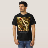 T-Shirt Knature Knowledge Scinque à tête large (Devant entier)
