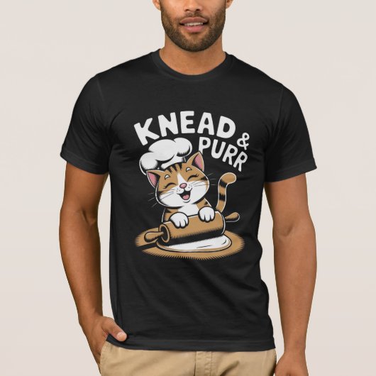 T-shirt Knead & Purr (Devant)