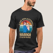 T-shirt Knee Replacement Warrior Surgery Recovery Get Well (Devant)