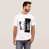 T-shirt Kneel for Peace and Stand for Justice (Devant entier)