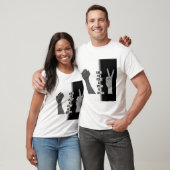 T-shirt Kneel for Peace and Stand for Justice (Unisexe)