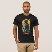 T-shirt Kneeling Cat Knight (Devant entier)