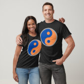 T-shirt Knicks Yin Yang Orange Yin Yang Go Knicks Orange a (Unisexe)