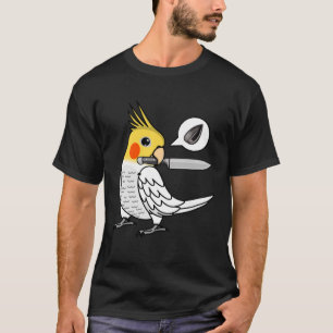 T-shirt Knife Parrot Veut Des Graines I Lutino Cockatiel