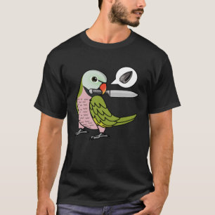 T-shirt Knife Parrot Veut Des Graines I Mustache Parakeet