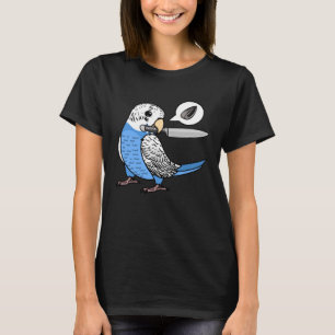 T-shirt Knife Parrot veut semences I Blue Budgie Budgeriga