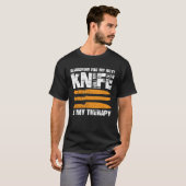 T-shirt Knife Recherche Collector Knife (Devant entier)