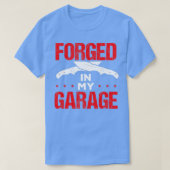 T-shirt Knifemaking Forgé dans mon Garage Knife Maker T (Design devant)