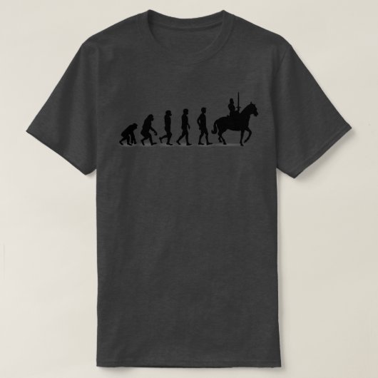 T-shirt Knight Chevalier Evolution Ts (Design devant)