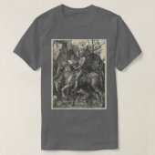 T-shirt Knight Death and Devil 1513 par Albrecht Drer (Design devant)