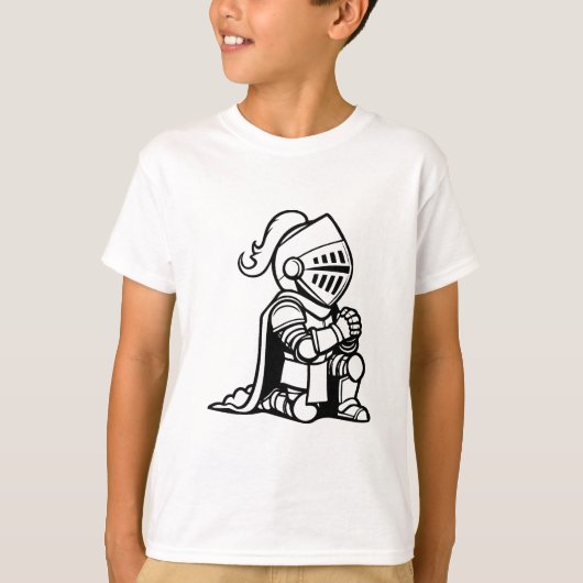 T-shirt Knight Kneeling (Devant)