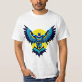 T-shirt "Knight Radiant : Batman reforgé dans la flamme bl (Devant)