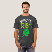 T-shirt Knish Me Im Irish Jewish Food Pun St patrick (Devant entier)
