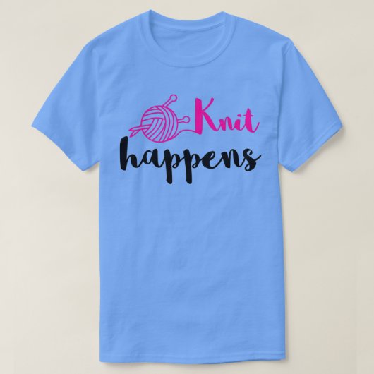 T-shirt Knit Happen, Tricot - 1 (Design devant)