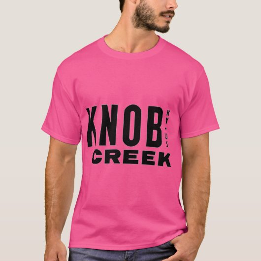 T-shirt Knob Creek Bourbon (Devant)