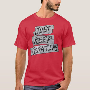 T-shirt KO Continue À Lutter