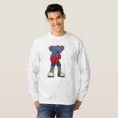 T-shirt Koala à Boxing avec gants de boxe (Devant entier)
