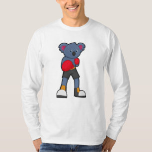 T-shirt Koala à Boxing avec gants de boxe