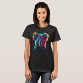 T-shirt Koala Artwork Colourful Animal Motif Koala (Devant entier)