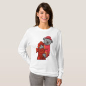 T-shirt Koala as Firefighter with Fire hydrant (Devant entier)