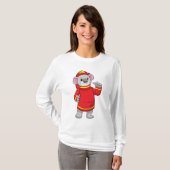 T-shirt Koala as Firefighter with Helmet (Devant entier)