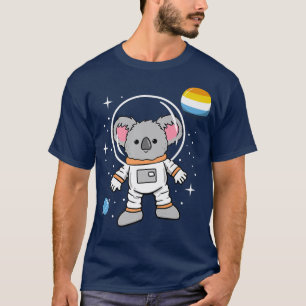 T-shirt Koala Astronaut Aroace Pride
