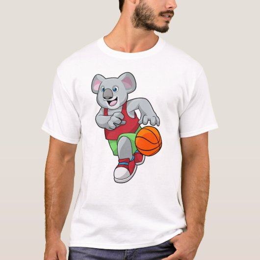 T-shirt Koala au Basketball Sports (Devant)