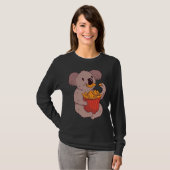 T-shirt Koala avec ailes de poulet (Devant entier)