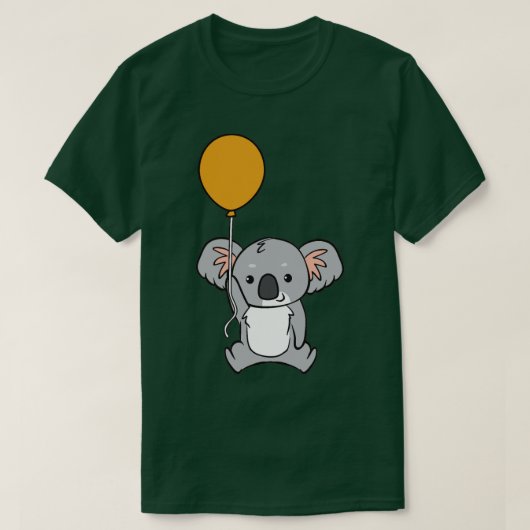 T-shirt Koala avec ballon 1 (Design devant)