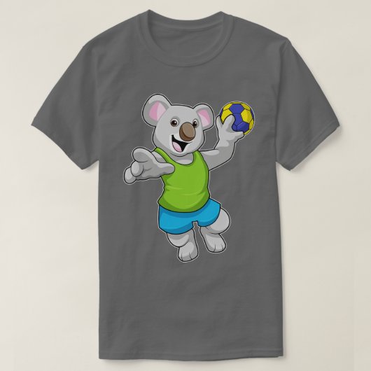 T-shirt Koala avec Handball Sports (Design devant)