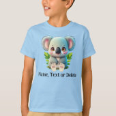 T-shirt Koala Bear Cute Kids Animaux Animaux (Devant)