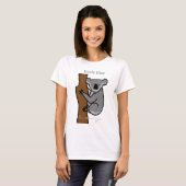 T-shirt Koala Bear Escalade Tree Thunder_Cove (Devant entier)