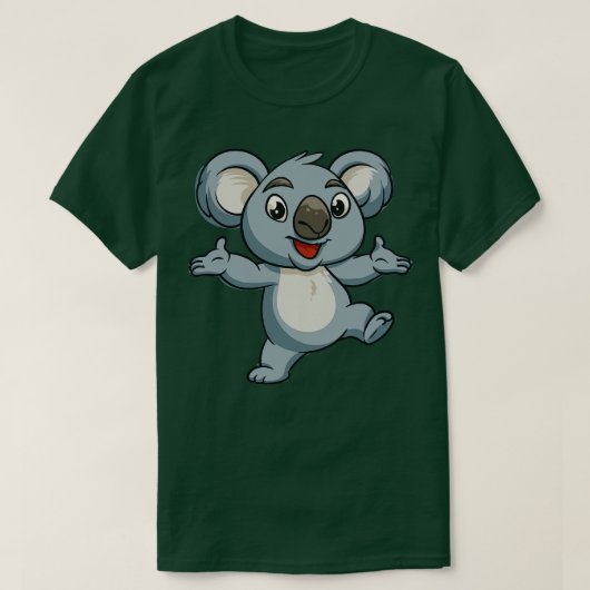 T-shirt Koala Bear Funny Happy Koala (Design devant)