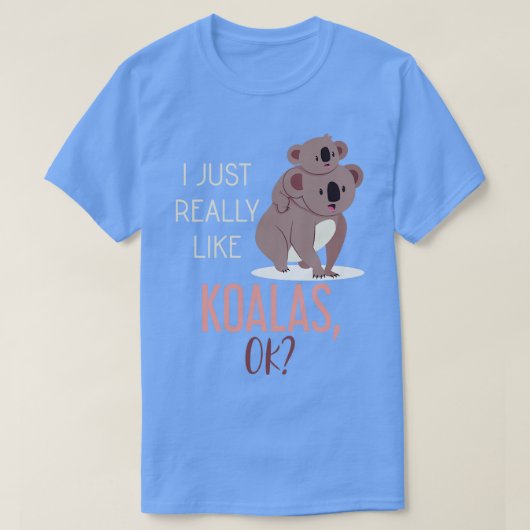 T-shirt Koala Bear Lover Zoo Keeper Australie Koala (Design devant)
