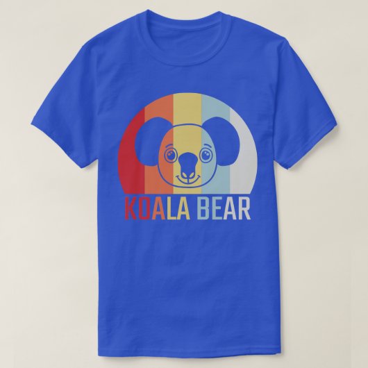 T-shirt Koala Bear Retro 2 (Design devant)