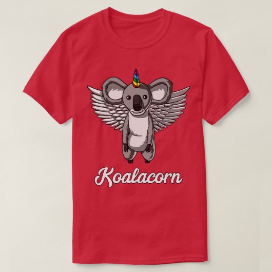 T-shirt Koala Bear Unicorn Koalacorn (Design devant)