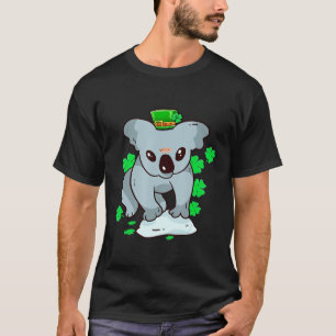 T-shirt Koala Bear Vêtements Leprechaun Shamrock St Patric