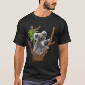 T-shirt Koala bébé aux yeux bleus (Devant)