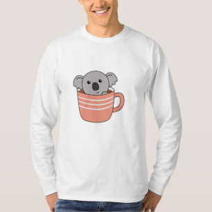 T-shirt Koala Café Café Coupe Cute Animaux Koalas