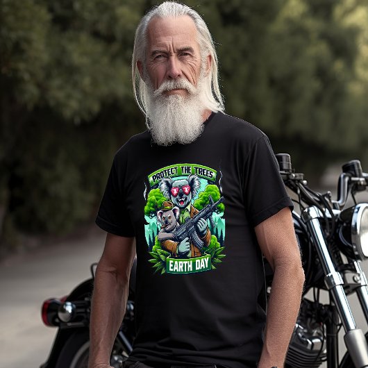 T-shirt Koala Commandos : Un coup de pied