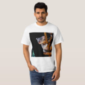 T-shirt Koala Cute en gris arbre (Devant entier)