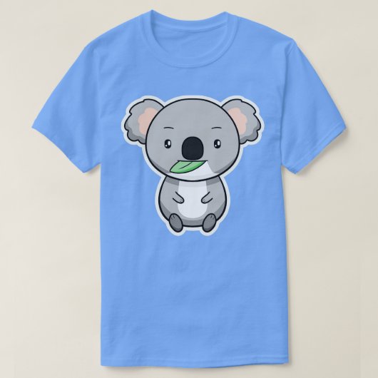 T-shirt Koala Cute Kawaii Dessin Australie (Design devant)